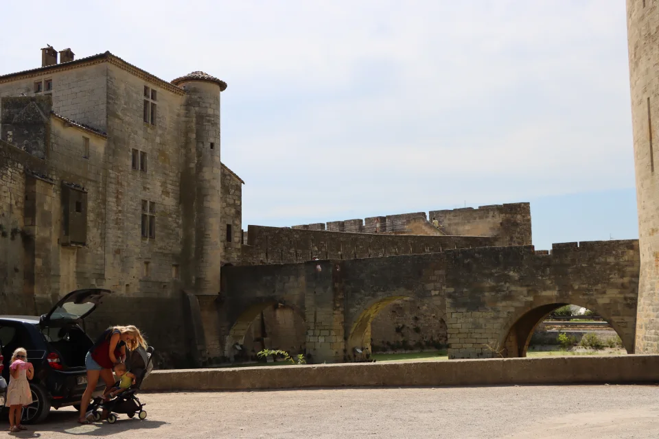 Vue de Aigues Mortes