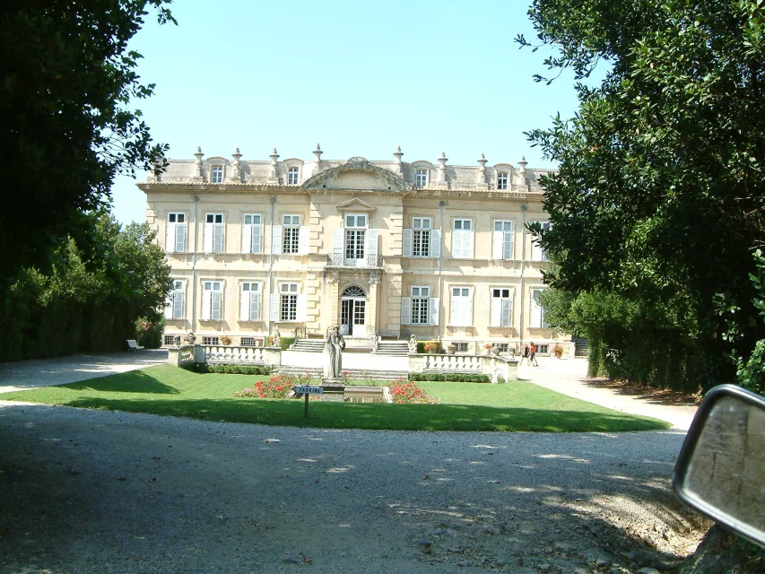 Vue de Châteaux de Barbentane
