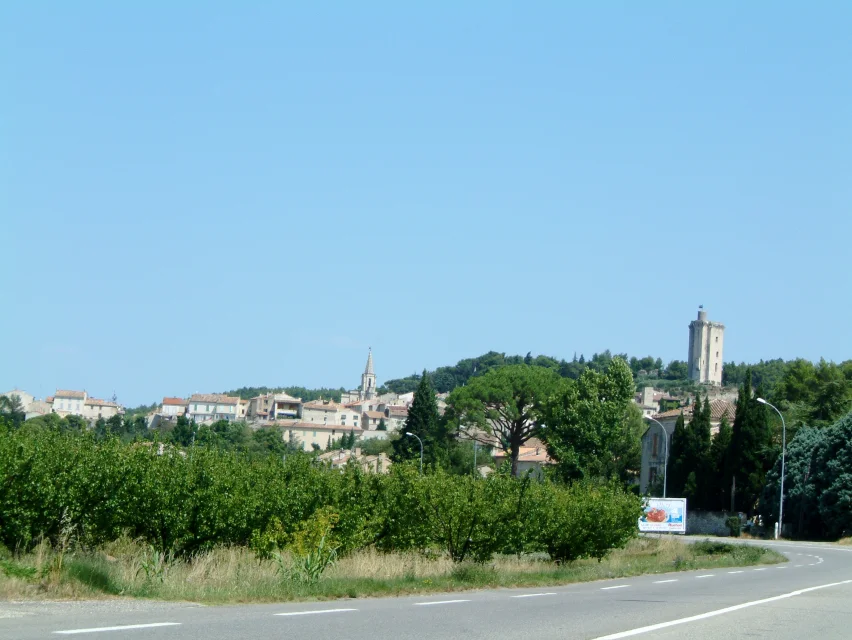 Vue de Barbentane