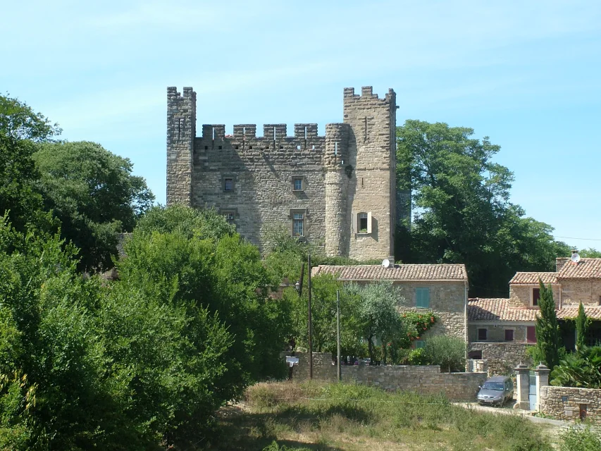 Vue de Castelnau Valence