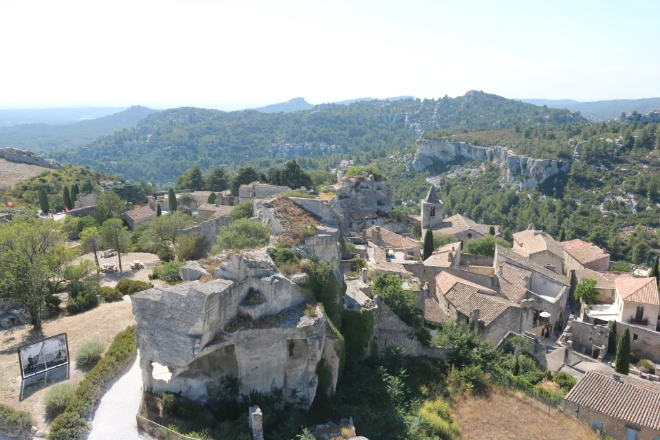 Vue de Les Baux de Provence