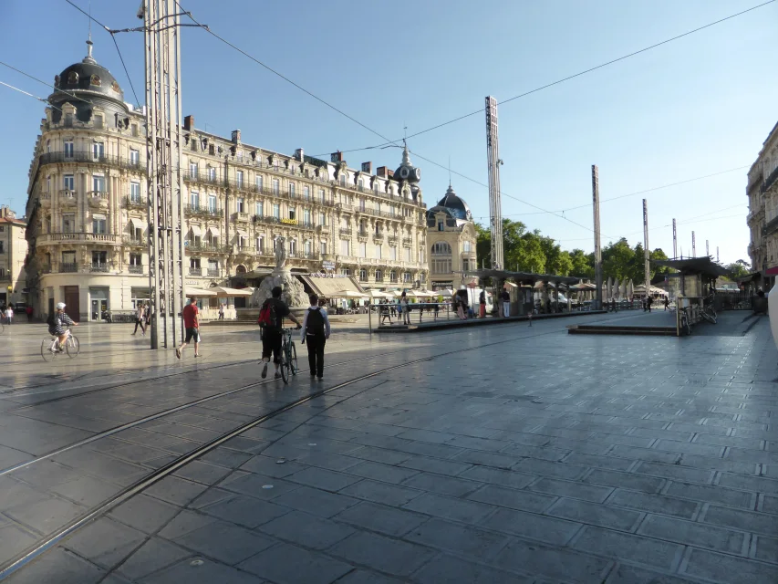Vue de Montpellier
