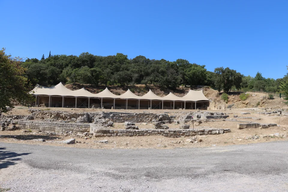 Vue de Murviel-lès-Montpellier — Oppidum d’Altimurium