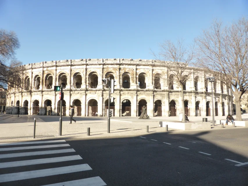 Vue de Nimes