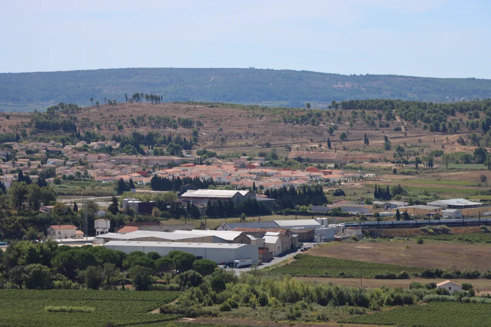 Vue de Nissan lez Ensérune