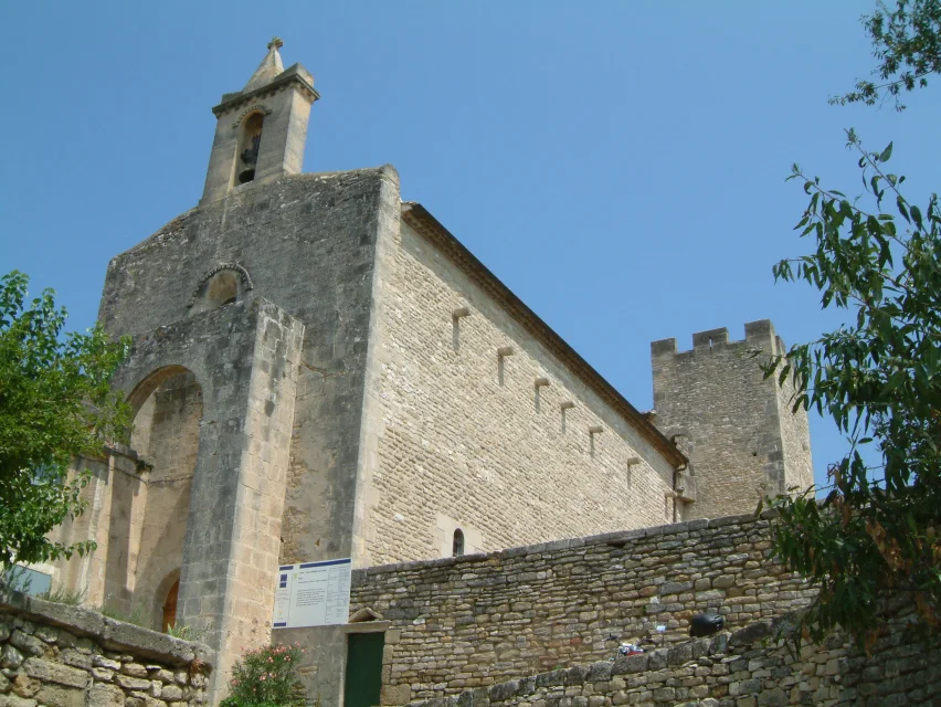 Vue de Saint Bonnet du Gard
