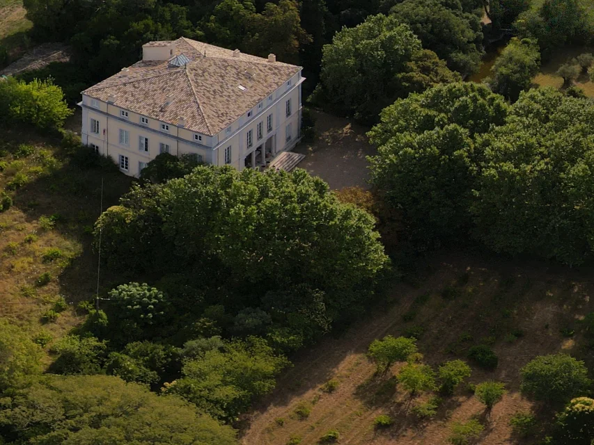 Vue de Château de Saint-Hippolyte-du-Fort