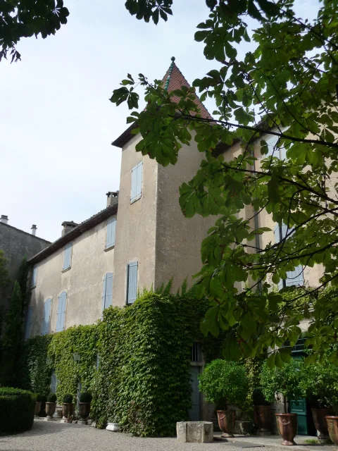 Vue de Château de Saint-Jean-du-Gard