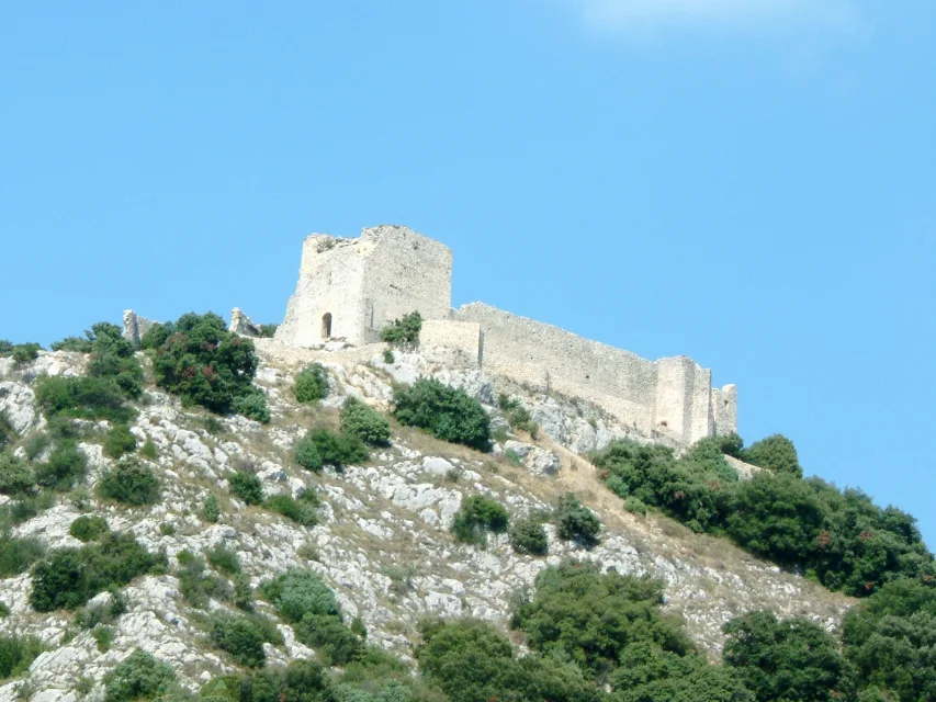 Vue de Château de Saint-Victor-la-Coste