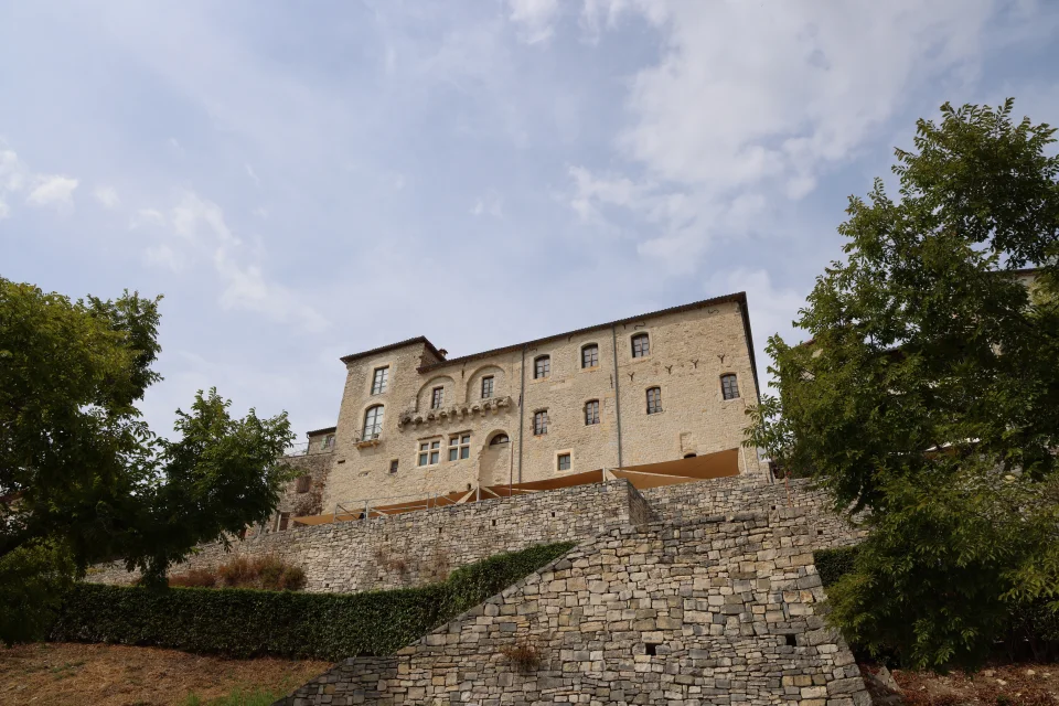 Vue de Château de Girard (Thoiras)