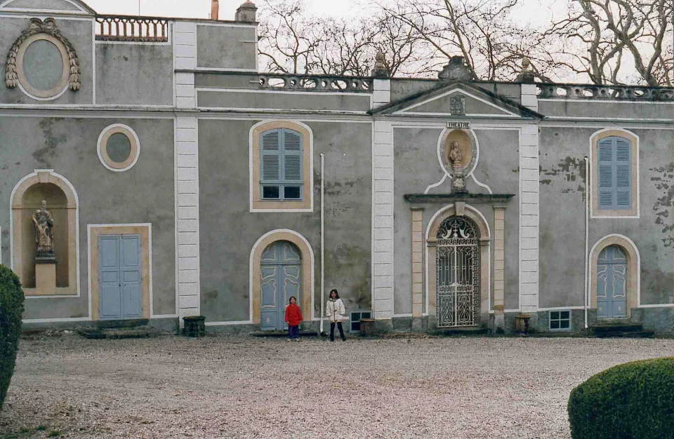 Vue de Château de Calvières