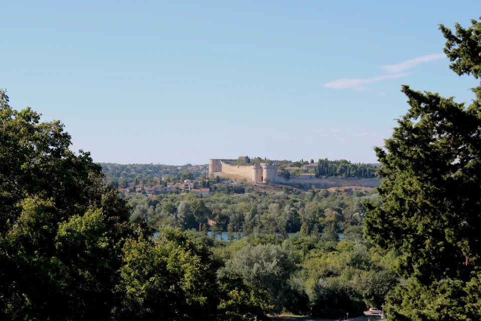 Vue de Villeneuve lès Avignon