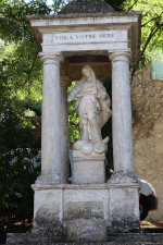 Statue de la vierge