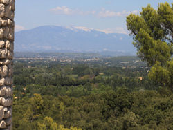 Vue sur le Mont VENTOUX